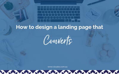 How to design a landing page that converts