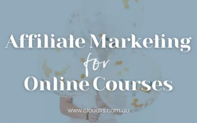 Affiliate marketing for online courses